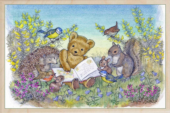 TEDDY READS US A STORY