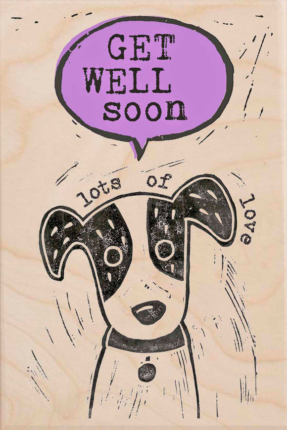 GET WELL SOON, LOTS OF LOVE