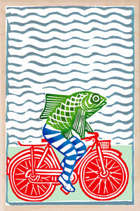 FISH ON A BICYCLE